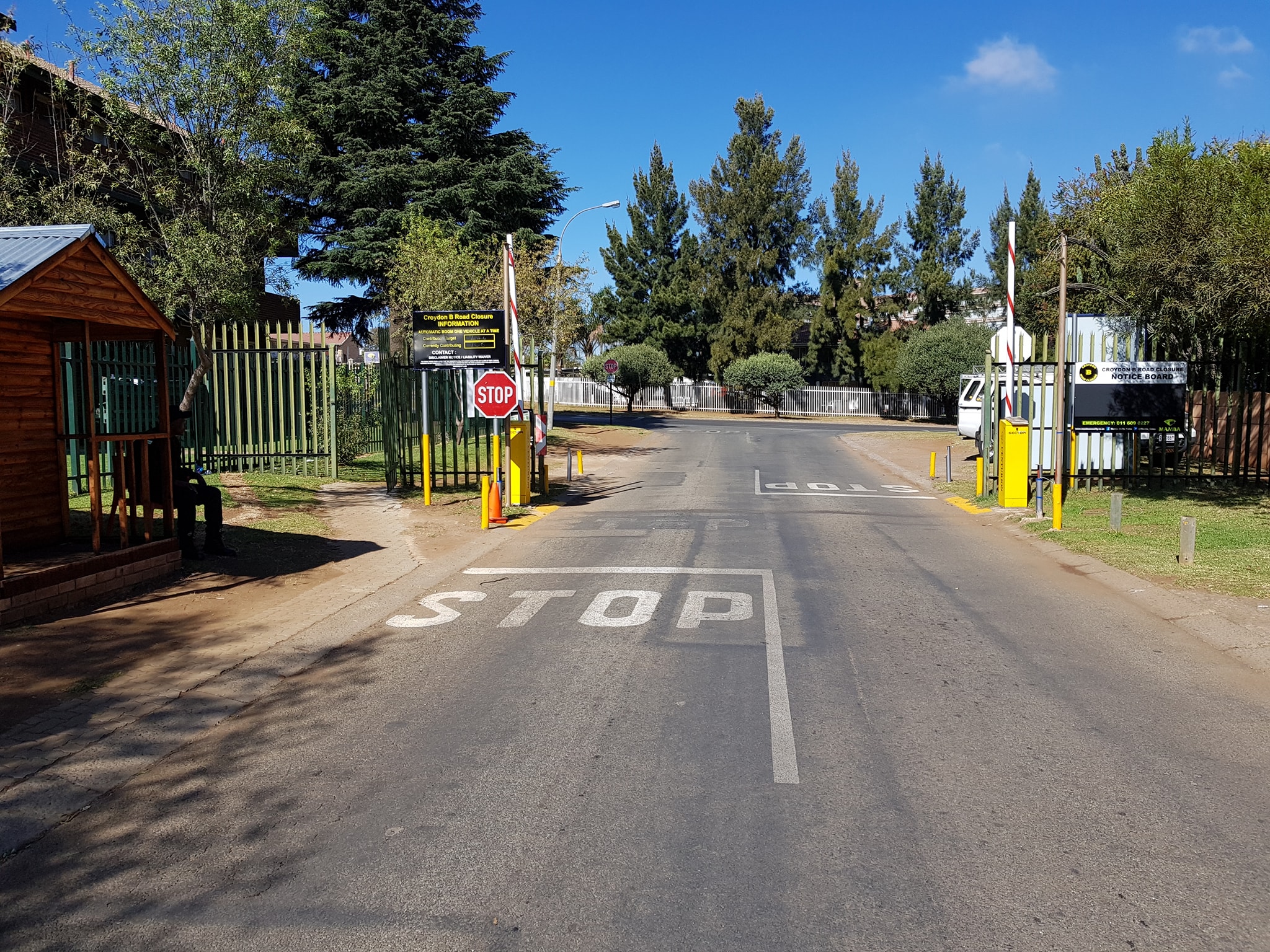 Croydon B Road Closure